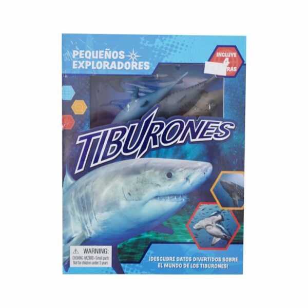 Libro Tiburones Pequeños Exploradores PHIDAL 22 Páginas