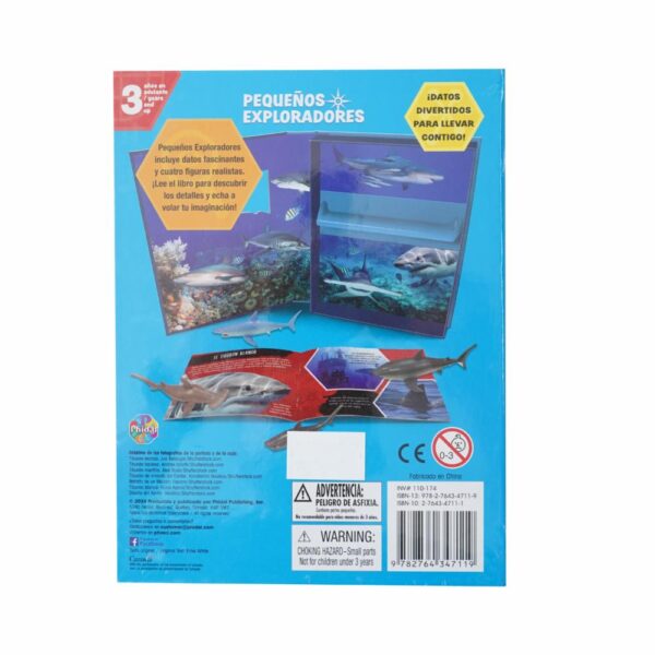 Libro Tiburones Pequeños Exploradores PHIDAL 22 Páginas - Imagen 2