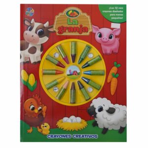 Libros Amigos De La Granja Crayones PHIDAL 23 Páginas
