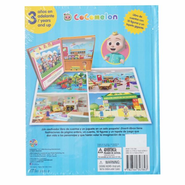 Libro Set Cocomelon Divertilibros PHIDAL 15 Páginas - Imagen 2