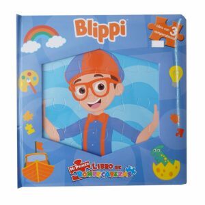 Libros Moonbug Blippi Mi Primer Libro De Rompecabezas PHIDAL 10 Páginas