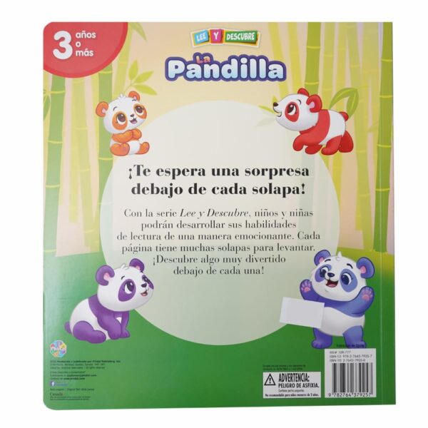 Libros La Pandilla Abre Voltea Y Descubre PHIDAL 10 Páginas - Imagen 2
