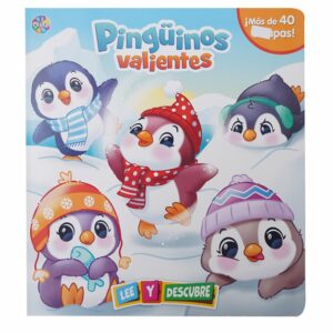 Libros Penguins Valientes Lee Y Descubre PHIDAL 10 Páginas