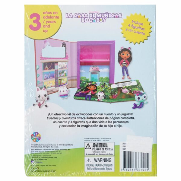 Libro Uni Gabbys Dollhouse Cuentos Y Aventuras MR.BOOKS 15 Páginas - Imagen 2