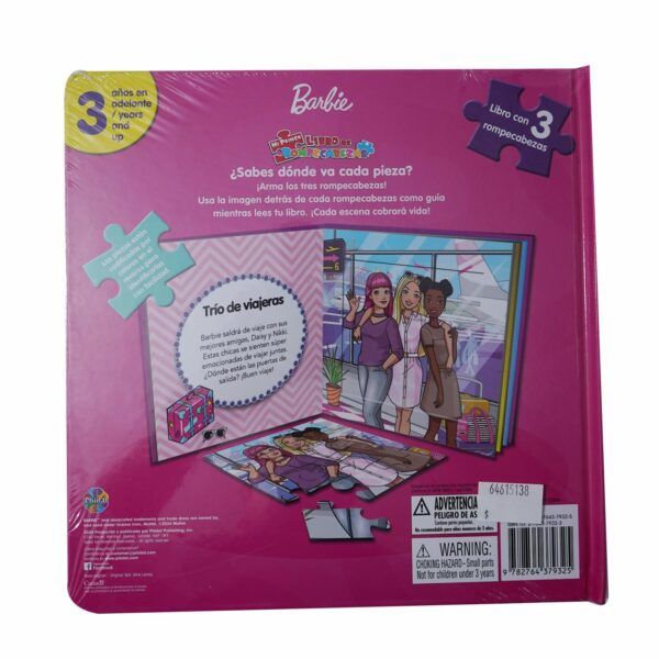 Libro Barbie Mi Primer Libro De Rompecabezas PHIDAL 5 Páginas - Imagen 2
