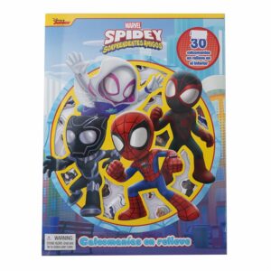 Libros Marvel Spidey Sorprendentes Amigos DISNEY 10 Páginas