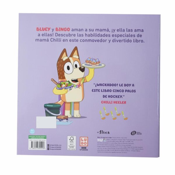 Libros Bluey Mi Mama Es La Mejor DISNEY 10 Páginas - Imagen 2
