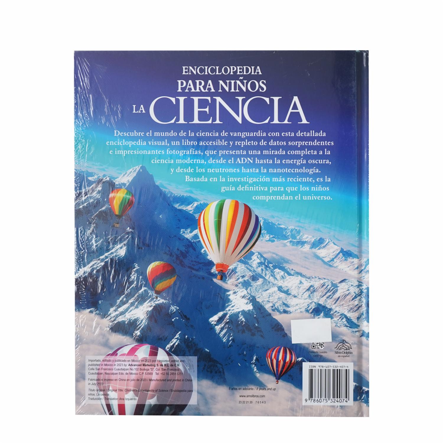 Libro Enciclopedia Para Niños La Ciencia SILVER DOLPHIN 150 Páginas - Imagen 2