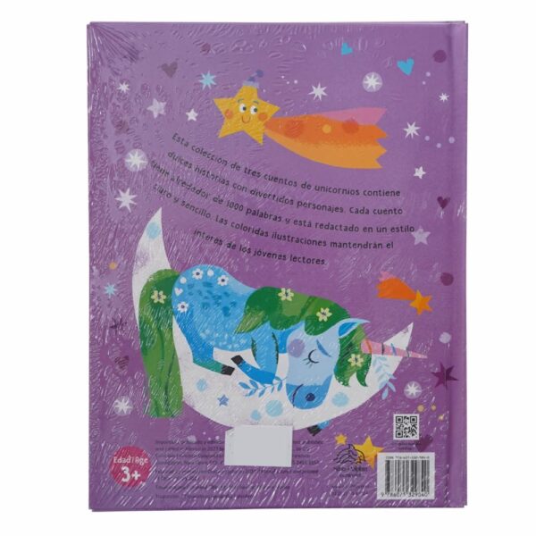 Libros Mi Primer Libro De Historias De Unicornios SILVER DOLPHIN 78 Páginas - Imagen 2