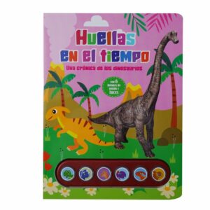 Libro Huellas En El Tiempo + Sonidos SILVER DOLPHIN 10 Páginas
