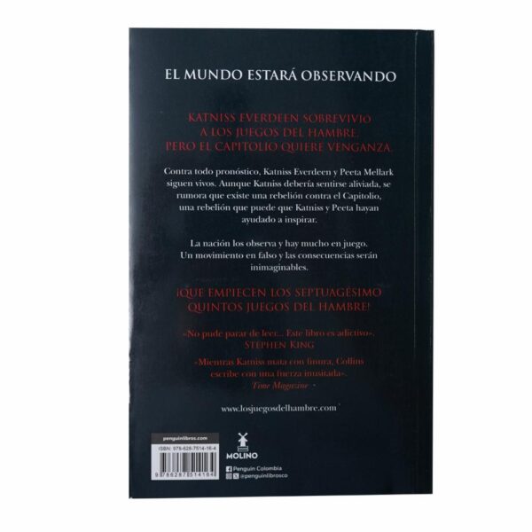 Libro En Llamas MOLINO 405 Páginas - Imagen 2