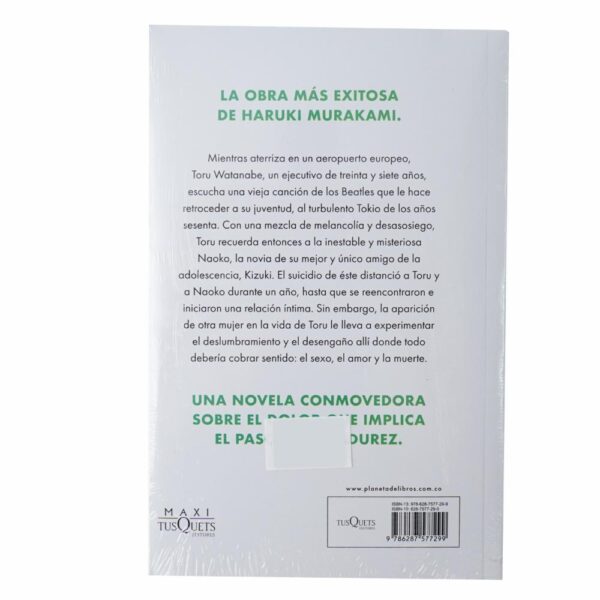 Libro Tokio Blues MAXI TUSQUETS 381 Páginas - Imagen 2