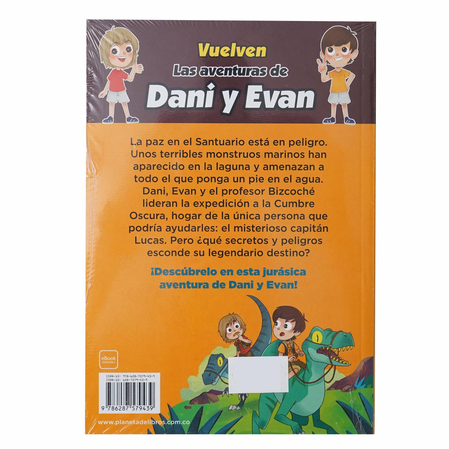 Libro Las Aventuras De Dani Y Evan 7 La Puerta Del Tiempo DESTINO 175 Páginas - Imagen 2