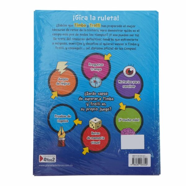 Libros La Ruleta De Los Retos PLANETA 156 Páginas - Imagen 2