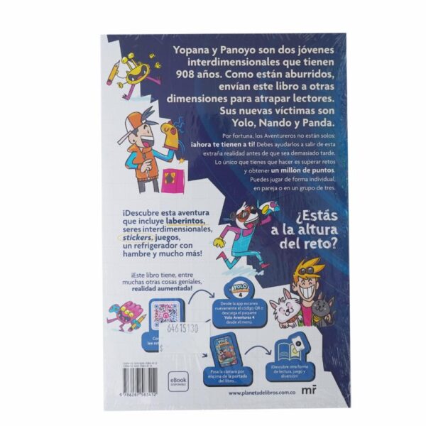 Libro Yolo Aventuras. La Dimensión De Los Retos PLANETA 80 Páginas - Imagen 2