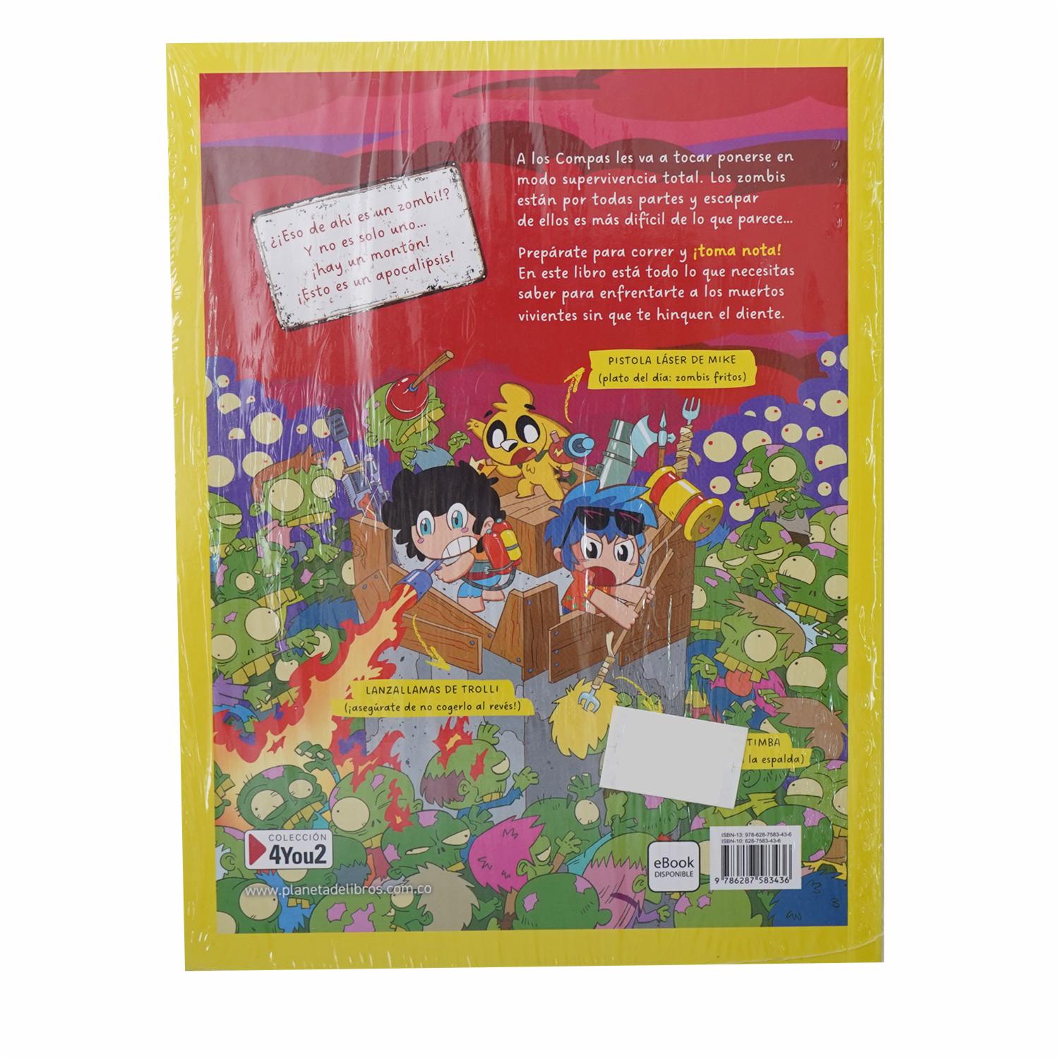 Libro Sobreviviendo 100 Días Con Los Compas: El Apocalipsis PLANETA 160 Páginas - Imagen 2