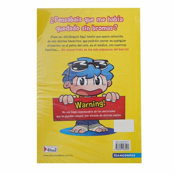 Libro Los 200 Nuevos Chistes Favoritos De Timba Vk PLANETA 10 Páginas - Imagen 2