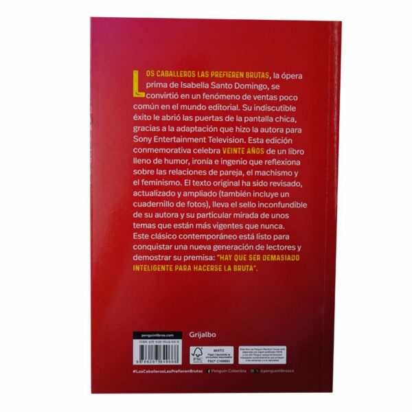 Libro Los Caballeros Las Prefieren Brutas GRIJALBO 254 Páginas - Imagen 2