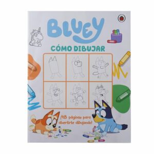 Libros Bluey. Como Dibujar DISNEY 15 Páginas