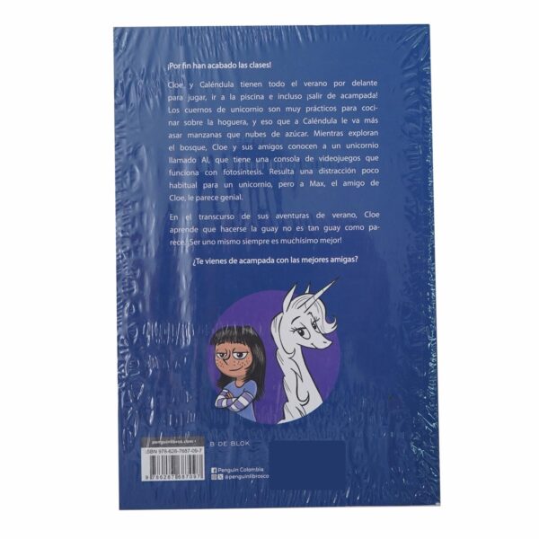 Libros Cloe Y Su Unicornio 8 Amigas De Acampada MR.BOOKS 173 Páginas - Imagen 2