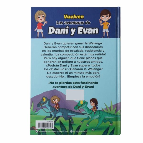 Libro Las Aventuras De Dani Y Evan 4 El Misterio De La Walanga DESTINO 144 Páginas - Imagen 2