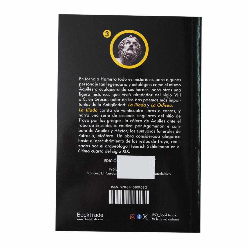 Libro La Ilíada FONTANA 315 Páginas - Imagen 2