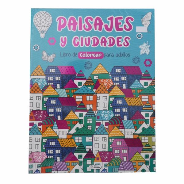 Libro Paisajes Y Ciudades SALDAÑA 64 Páginas