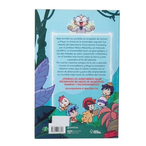 Libro Invictor Y Mayo En Busca De La Esmeralda MONTENA 182 Páginas - Imagen 2