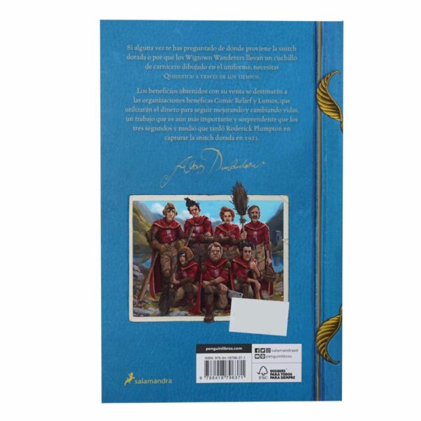 Libro Quidditch SALAMANDRA 130 Páginas - Imagen 2