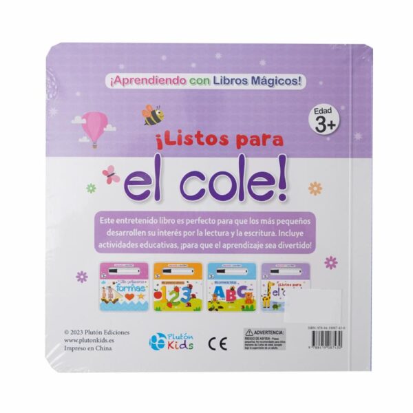 Libros Listo Para El Cole Libros Mágicos PLUTÓN EDICIONES 8 Páginas - Imagen 2