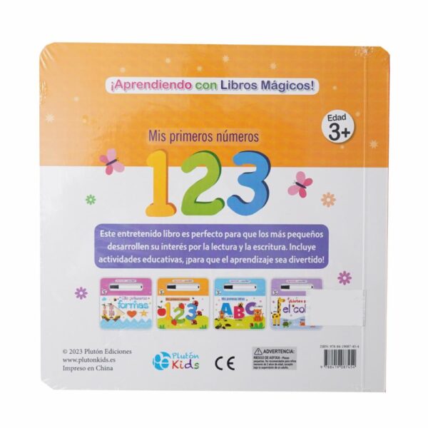 Libros Mis Primeros Números Libros Mágicos PLUTON EDICIONES 8 Páginas - Imagen 2
