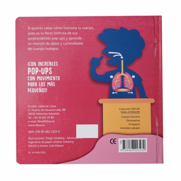Libro Cuerpo Humano LIBSA 10 Páginas - Imagen 2