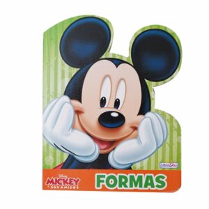 Libro Colección Mickey Números Letras Formas Y Colores LIBRO DIVO 10 Páginas