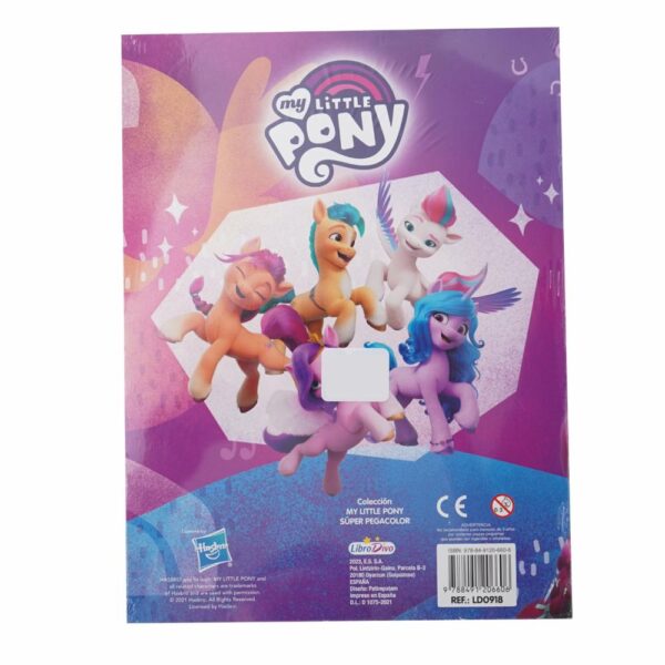 Libros My Little Pony Super Pegacolor LIBRO DIVO 48 Páginas - Imagen 2