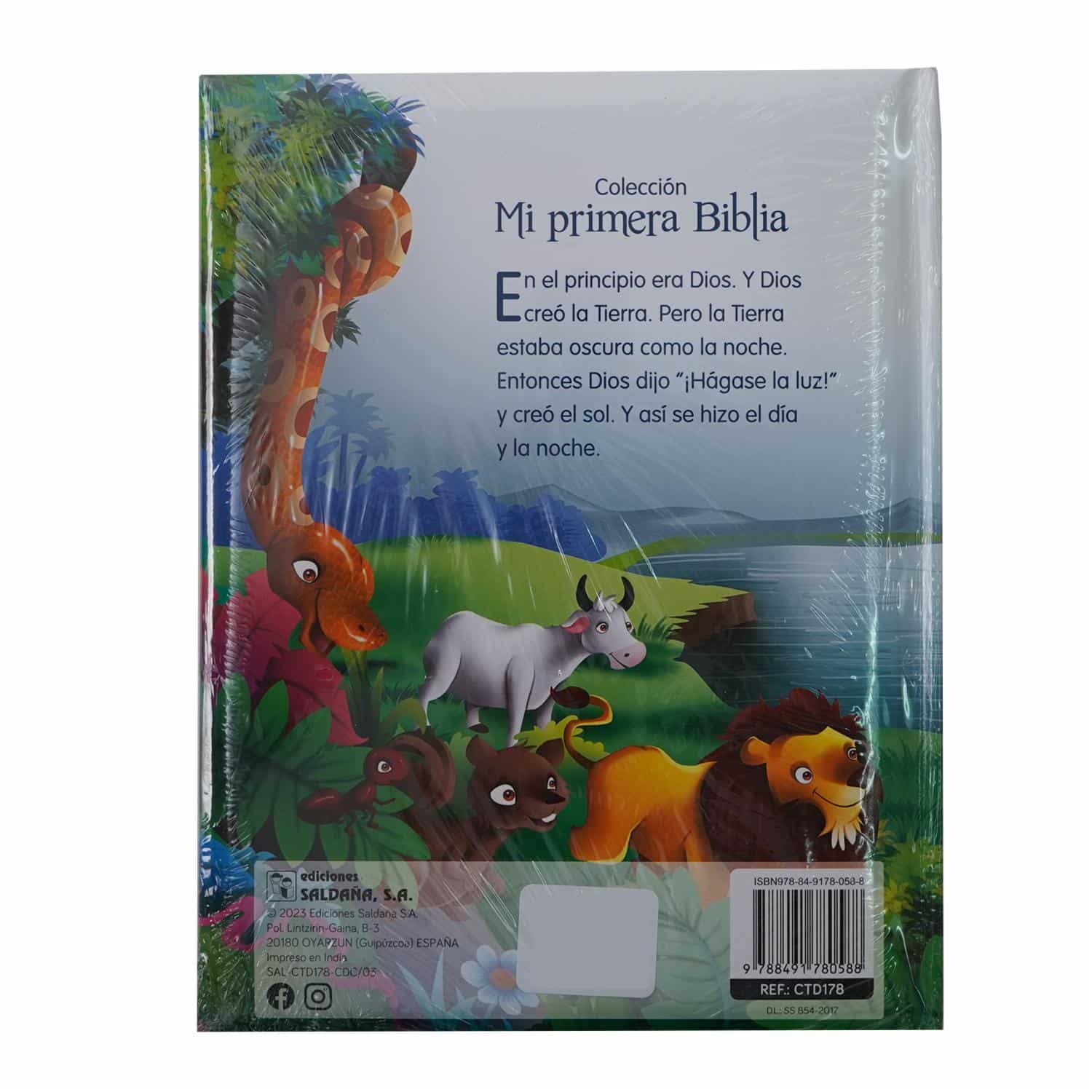 Libro Mi Primera Biblia EDICIONES SALDAÑA 128 Páginas - Imagen 2