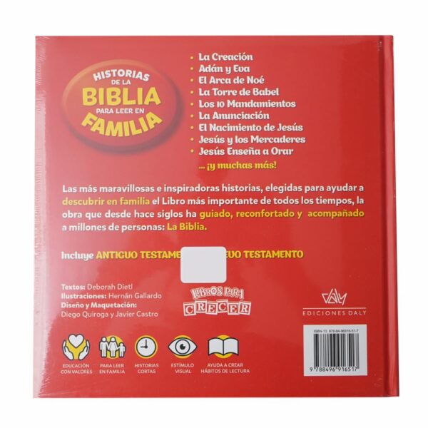Libros Historias De La Biblia Para Leer En Familia MEGABOOKS 121 Páginas - Imagen 2