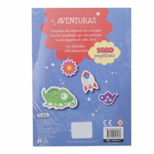 Libros 1000 Pegatinas De Aventuras EDICIONES SALDAÑA 120 Páginas