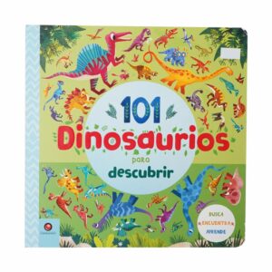 Libros 101 Dinosaurios Para Descubrir MR.BOOKS 25 Páginas