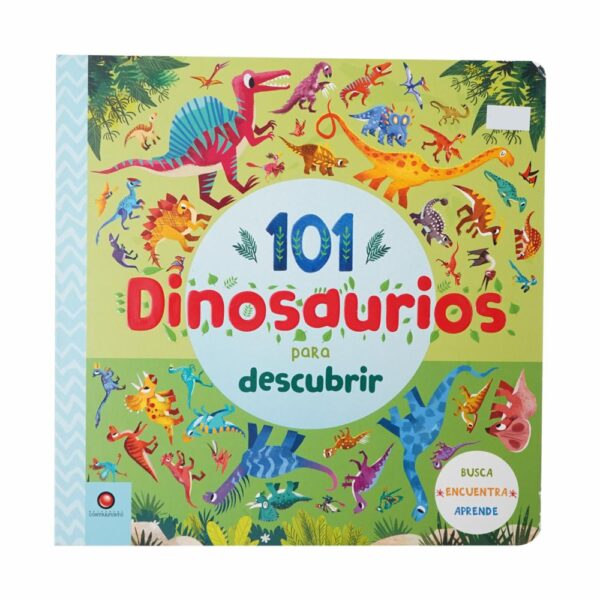 Libros 101 Dinosaurios Para Descubrir MR.BOOKS 25 Páginas