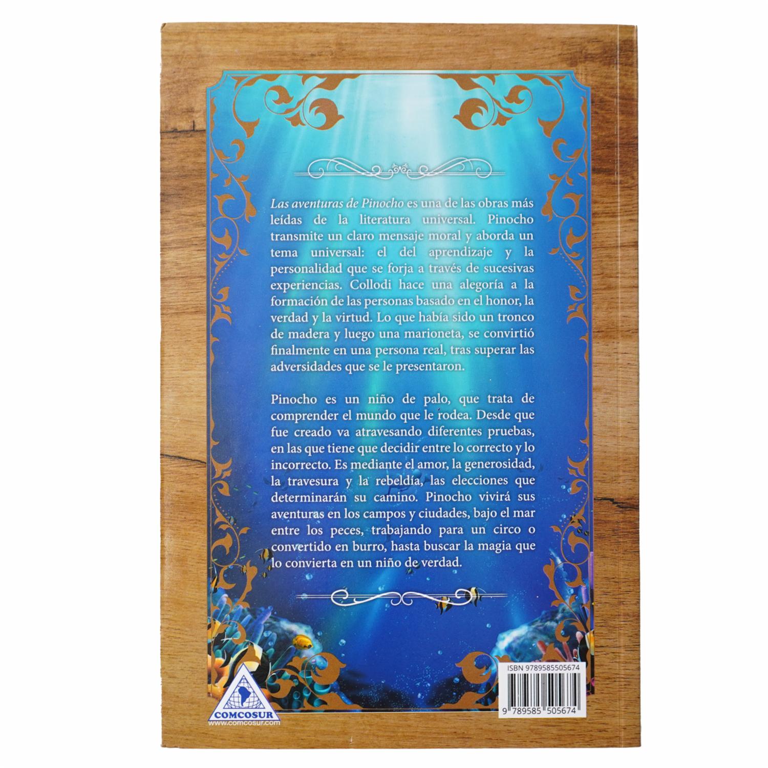 Libro Las Aventuras De Pinocho COMCOSUR 320 Páginas - Imagen 2