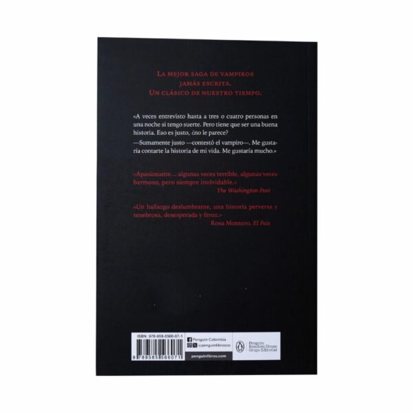 Libro Entrevista Con El Vampiro RANDOM HOUSE 381 Páginas - Imagen 2