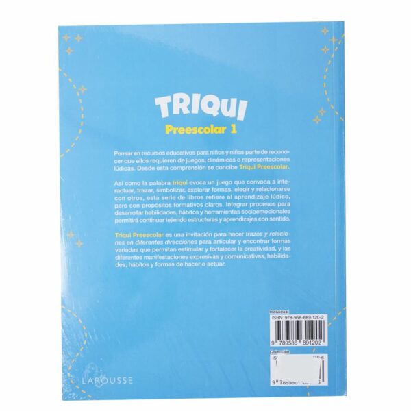 Libros Triqui 1 Integrado Preescolar MR.BOOKS 34 Páginas - Imagen 2