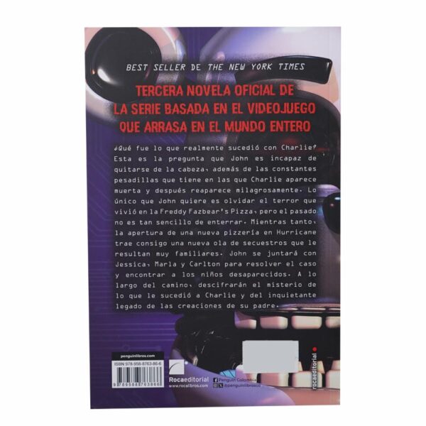 Libro El Five Nights At Freddys El Cuarto Armario MR.BOOKS 361 Páginas - Imagen 2