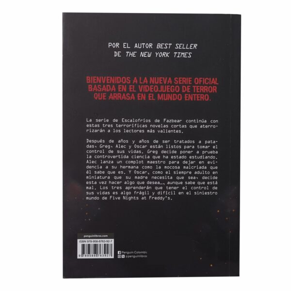 Libro Five Nights At Freddys Escalofríos 2 MR.BOOKS 267 Páginas - Imagen 2