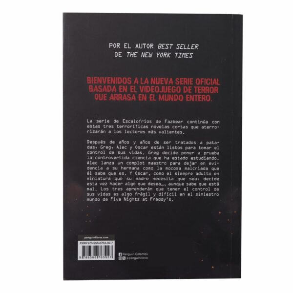 Libro Five Nights At Freddys Escalofríos 2 MR.BOOKS 267 Páginas - Imagen 2
