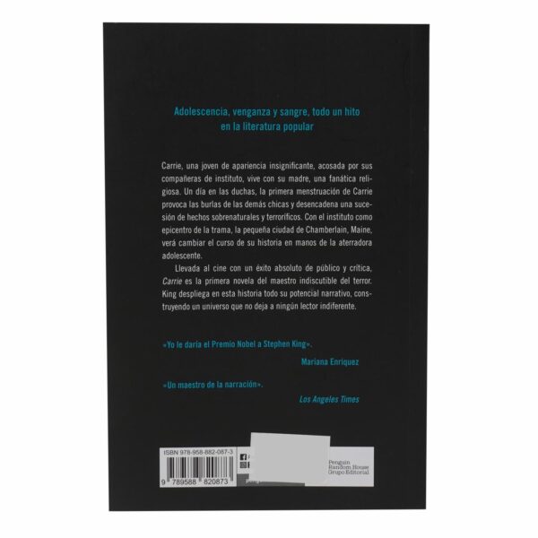 Libro Carrie MR.BOOKS 254 Páginas - Imagen 2