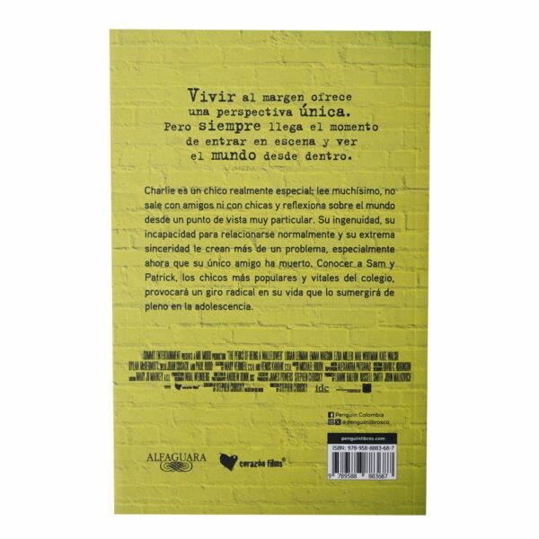 Libro Las Ventajas De Ser Invisible ALFAGUARA 263 Páginas - Imagen 2