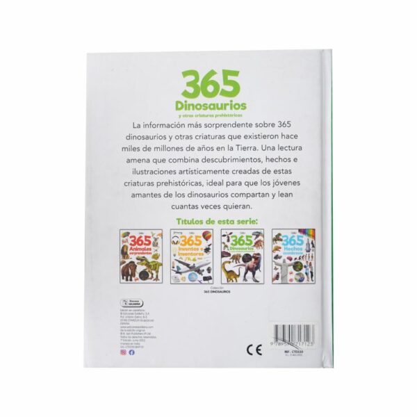 Libro Enciclopedia De Los Dinosaurios EDICIONES SALDAÑA 131 Páginas - Imagen 2