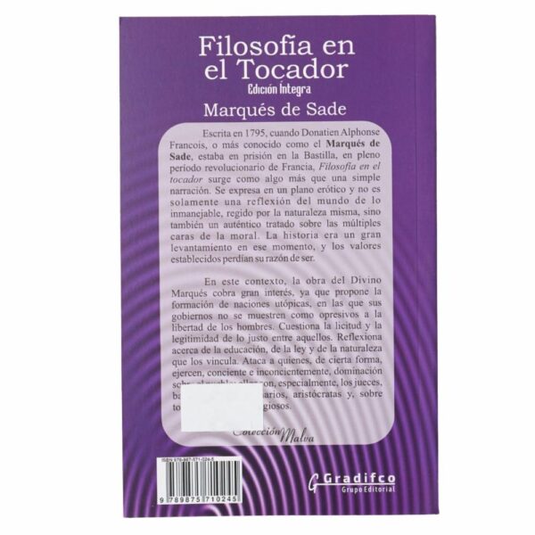 Libro Filosofía En El Tocador GRADIFCO 223 Páginas - Imagen 2