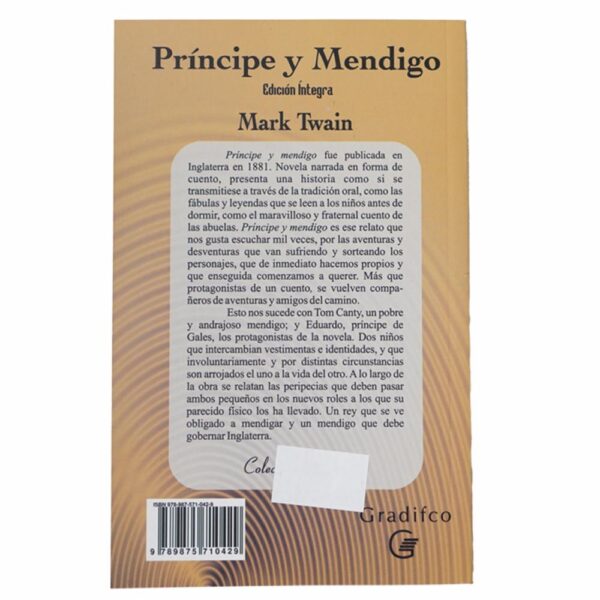 Libro Príncipe Y El Mendigo MR.BOOKS 0 Páginas - Imagen 2